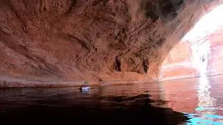 Boat Cruises Through Scenic Waterways of Lake Powell, Utah