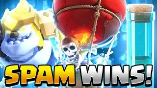 Hero Ice Golem Clone Spam WINS in Clash Royale!