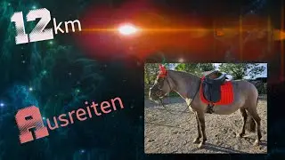 12km in 2st. Komm mit ausreiten