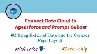 Bring External Data into the Contact Page Layout | Connect Data Cloud to Agentforce & Prompt Builder