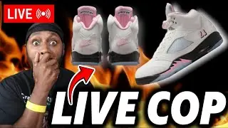 WILL THESE SELL OUT? LIVE COP 🚨 Jordan 5 