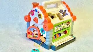 Обзор: развивающая игрушка теремок 9196