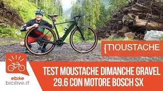 Test Moustache Dimanche Gravel 29.6 con BOSCH SX