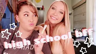 my highschool best friend does my makeup! | melissa saccente