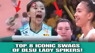 TOP 8 MOST MEMORABLE SWAGS OF DLSU LADY SPIKES IN UAAP!