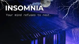 Heavy Rain & Scary Thunderstorm | Rain Sounds for Deep Sleep & Goodbye Insomnia