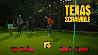 Villi/Kári Árna vs Björn Daníel/Steven Lennon | Texas Scramble