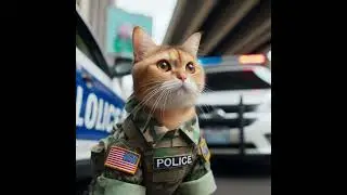 STORY Cat in Army #cute#politics#Story