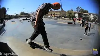 Quarter Pipe Quickie at Stoner Skateboard Plaza - Marc Ohata
