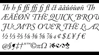 04 Opentype Typography