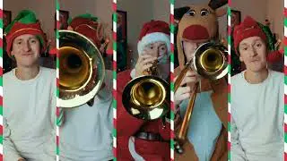 Slade - Merry Xmas Everybody в аранжировке для духового квинтета с нотами