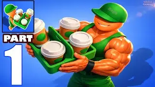 Coffee Break: Cafe Simulation &ndash; Gameplay Walkthrough Part 1 | Drive-Thru Rush, More Baristas