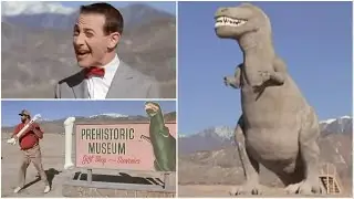 Remembering Pee Wee Herman and the Cabazon Dinosaurs