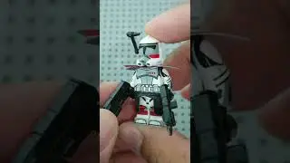 Unofficial Lego ARC Trooper Hammer Battle on Kamino minifigures #shorts