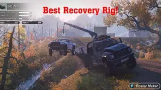 Snowrunner: Is this the best and most OP offroad recovery rig!?
