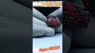 Custom Nissan Skyline GTR R-34 😍 #yudiecast #hotwheelscustom #customdiecast