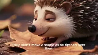 Calm ESL Bedtime Story 🌙 | The Tiny Hedgehog | A1 English Listening