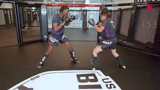 FMMAF  3 GRADE VIOLET Sparring coopératif shootboxing