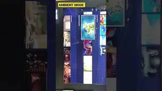 How to set Ambient Mode in Samsung QLED TV #samsungsmarttv #samsung #2022tv
