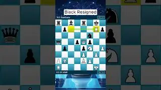 Online Chess ASMR #80 ♟️ &mdash; Black Resigned #shorts