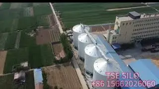 The insulation silo project of a flour mill has been accepted