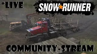 SnowRunner I live l stream l gameplay I deutsch