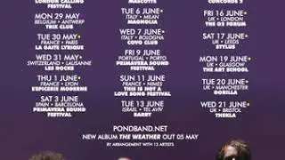 Pond - Live @ Epicerie Moderne - FEYZIN 01/06/2017 (Thunderstruck ! 05:05)