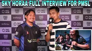 SKY Horaa Full Interview for PMSL CSA 2024 | kvn gaming #cr7horaa #horaaesports