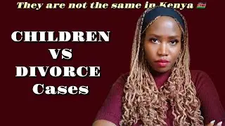 The divorce is not about the Childen in Kenya