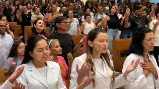 UMA NOITE DE BENÇÃOS NO SANTUÁRIO DIOCESANO DE FÁTIMA EM SÃO BENEDITO PADRE ANTÔNIO FURTADO #fé 