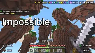 Winning in skywars is actually painful