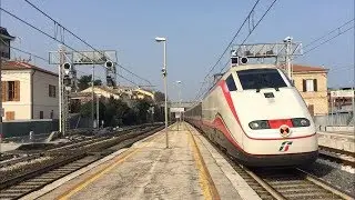 LA SUPER-STROMBAZZATA PROLUNGATA A GRAN VELOCIT&Agrave; DELLA E414.118 FRECCIABIANCA!