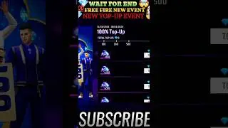 100% BONUS TOP UP EVENT FREE FIRE | DOUBLE DIAMOND TOPUP BONUS | FF NEW EVENT FREE FIRE NEW EVENT