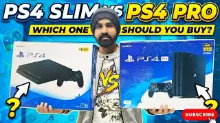 PS4 Slim VS PS4 Pro 🤔 Buying Guide | Gwalior Cheapest Gaming store #ps4 #ps4pro #ps4slim 
