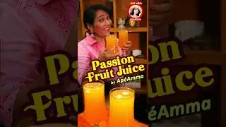 Passion Fruit Squash - Summer Drink by Ap&eacute; Amma #shorts  #drink #summerdrink
