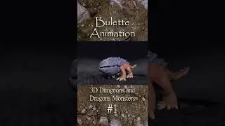 DnD 3D Bulette Animation