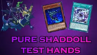 Yu-Gi-Oh! 60 Card BUDGET PURE SHADDOLLS Test Hands/Combo Tutorial January 2021 Format