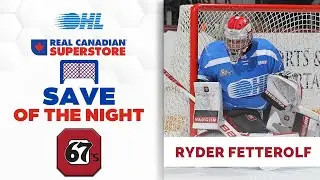 Real Canadian Superstore Save of the Night: Ryder Fetterolf with another robbery