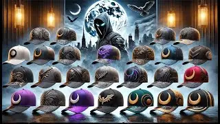 🎩 New Era Marvel Moon Knight Symbol White 39Thirty Fitted Hat Cap | Best Moon Knight Hat 🌙