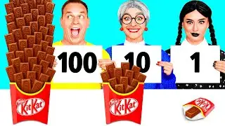 100 Слоев Еды Челлендж | Эпичная Битва с Едой от GoFun Challenge