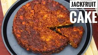 |How to make Eggless Jackfruit Cake|No Egg|No Oven|No Beater #rajis #jackfruit #cakes