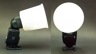 How to Make Speedlight Diffuser DIY