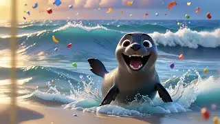 Sammy Seal Flaps Flippers | Movement & Ocean Song for Kids | Nursery Rhymes and Learning Songs