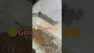 gold Manipuri Rava gold flower🌼🪙#goldwork #jewellery #reels #chain #gold @sohangold&meena