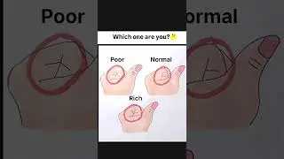 Which One Are You? 🤔 #rich #poor #handsign #dailyshorts #viral #shorts