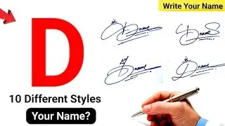 D Letter Creative Signature Style Ideas 💡|| Best Attractive & Stylish Signature Design 💫✨||