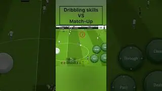 Dribbling skills VS Match-Up 😱🫣 #efootball #efootball2024 #efootball2024mobile