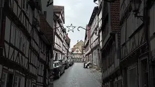 Half timbered houses