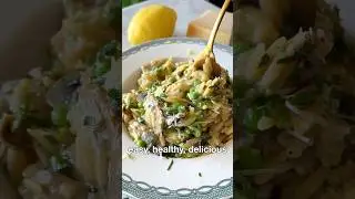 Creamy Mushroom Orzo (in One Pot)