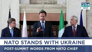 NATO&rsquo;s Mark Rutte Speaks After Weimar Plus Talks in Rome | AQ1G